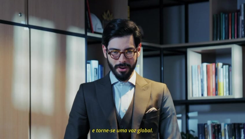 Giovanni Begossi no vídeo de apresentação